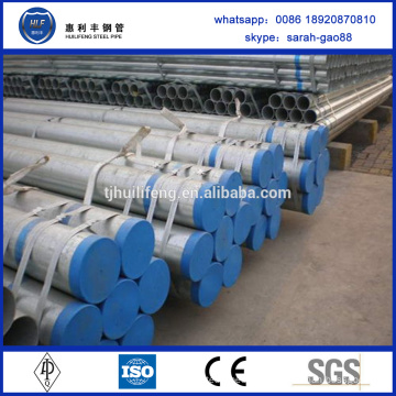 Productos de China tubería de acero galvanizado bs1387